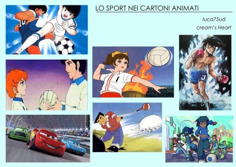 Lo sport nei cartoni animati